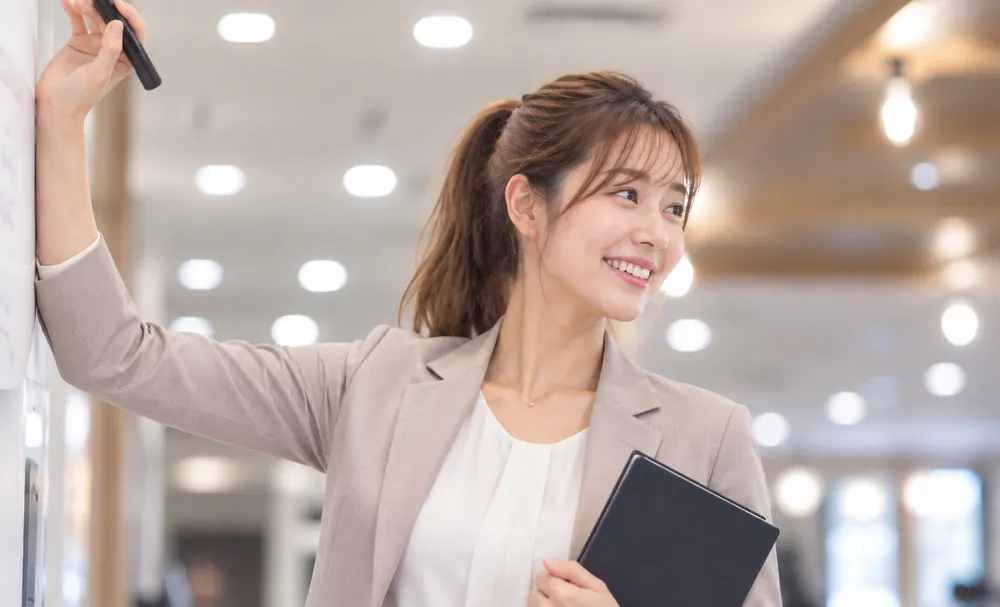 心まで前向きになった女性