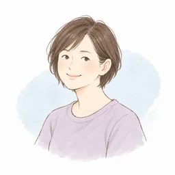 40代女性 A.Kさんのイメージイラスト